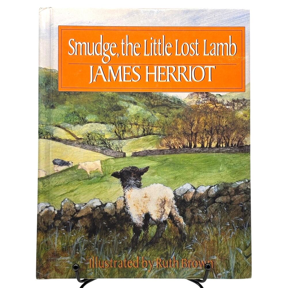 Vintage 1991 Smudge the Little Lost Lamb Book by James Herriot, Hardcover